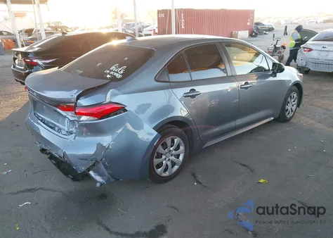 2021 Toyota Corolla Le z USA, uszkodzony, nr VIN JTDEPMAE6MJ163657
